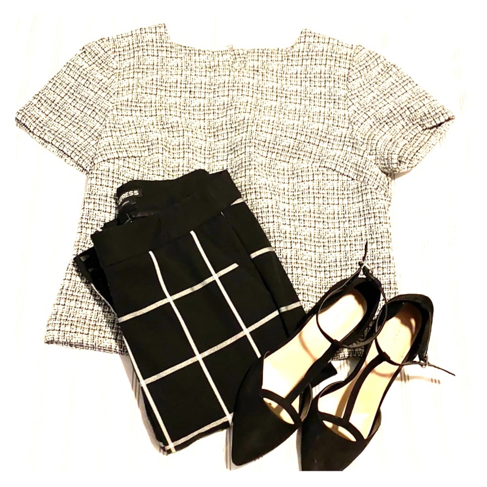 Express Professional trendy “crop” top.